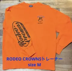 RODEO CROWNSオレンジトレーナーmasterbear size M