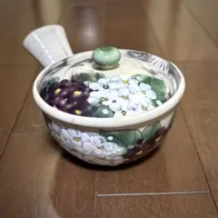 値下げ 新品 工房ゆずりは 6号土鍋 直火IHOK 花友禅 一人用 萬古焼