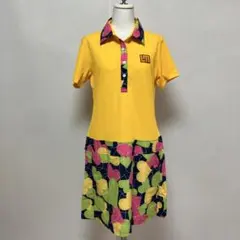 LOUDMOUTH イエロー　ポロシャツワンピースのサムネイル