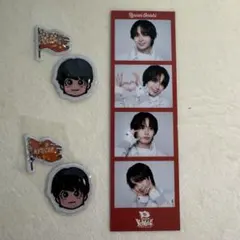 なにわ男子　大西流星　フォトカード　ぷっくりシール