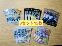 ポケモン 初音ミク ポケミクライブ ららぽーと 特典 クリアカード 全5