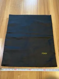 FENDI フェンディ ナイロン製 保存袋 巾着 ブラックのサムネイル