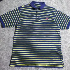 90s Ralph Lauren ボーダー ポロシャツ 古着 ラルフ