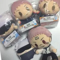 呪術廻戦　ぬいぐるみ　五条悟　虎杖悠仁　宿儺