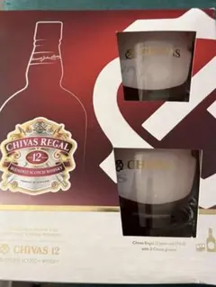 Chivas Regal 18年＆12年2本セット専用グラス コースターおまけ - メルカリ