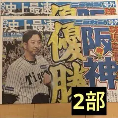 【スポーツ報知号外】阪神優勝記念号外
