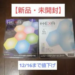 HEXAGONAL WALL LIGHT　LED ２箱