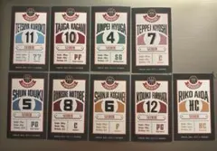 黒子のバスケ　ムエット　黒子　火神　日向　木吉　伊月　水戸部　小金井　降旗　相田