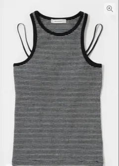 MOUSSY ボーダー タンクトップ