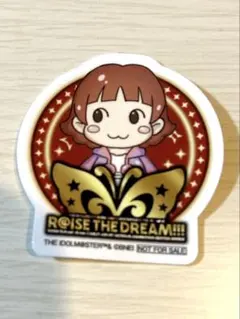 ミリオンR@ISE THE DREAM!!! キッチンカー シール あかねちゃん