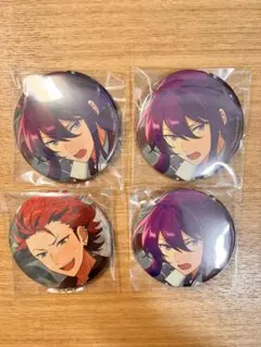 あんスタ 神崎颯馬 鬼龍紅郎 缶バッジ 4点セット