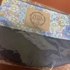 ピーターラビット 花柄ポーチ