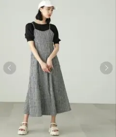 FREE'S MART チェック柄 キャミワンピース