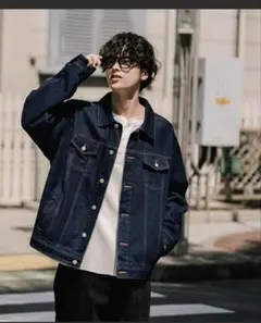 Rocky Monroe オーバーサイズヴィンテージライクデニムジャケット