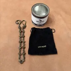 美品 WEIRDO ウィアード パドロック ウォレットチェーン メンズ 正規品
