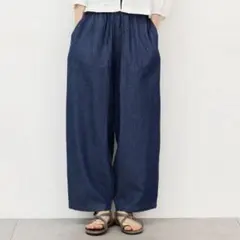 快晴堂 ダンガリー ステッチ沢山 パンツ - メルカリ