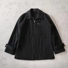 希少 アニエスベーオム フランス製 ウールジップブルゾン 1 M 90s 00s