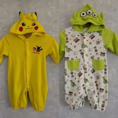 ピカチュウ エイリアン トイストーリー ロンパース