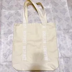 BE:FIRST ロゴハンドルトートバッグ 難あり格安品⭐︎