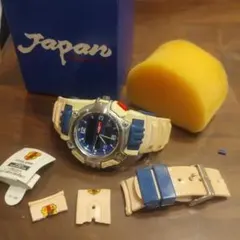 JFA 日本代表モデル ワールドタイム デジタル腕時計