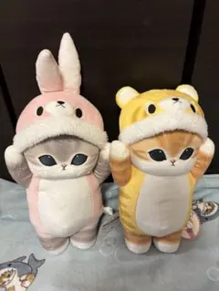 mofusand 着ぐるみにゃんBIGぬいぐるみセット
