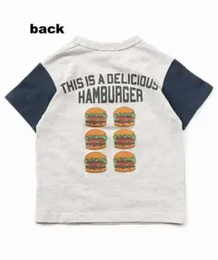 新品110.140 グラフィック Tシャツ ハンバーガー
