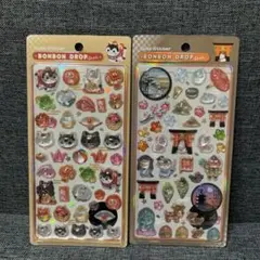 正規品 ボンドロ 和柄 縁起物 古都めぐり ボンボンドロップシール