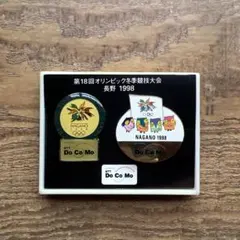 希少 長野1998オリンピック NTT DoCoMo ピンバッジセット - メルカリ
