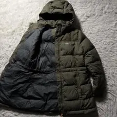 L.L.Bean マウンテンクラシック・ダウンパーカ カーキ　2WAY
