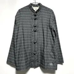 スノーピーク ドビー チャイナシャツ グレー コットン snowpeak 美品