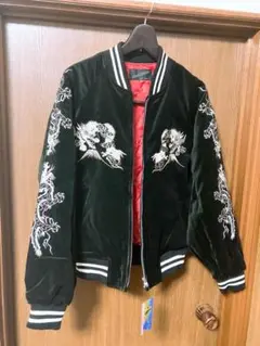 極美品✨️hoshihime スカジャン 黒龍 ブラックver. 希少 LL 極美品✨️hoshihime スカジャン 黒龍 ブラックver. 希少 LL