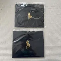 ポロ・ラルフ・ローレン ネイビー紙袋 2枚セット