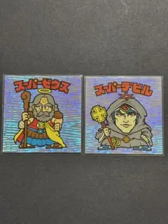 ビックリマンシール　BM FOREVER スーパーゼウス　スーパーデビル　美品