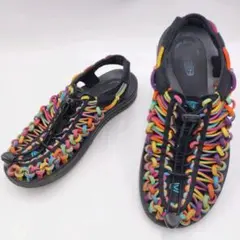 美品.人気✨️KEEN UNEEK タイダイ 23.5cm スポーツサンダル