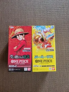ワンピースカード 受け継がれる意志 神の島の冒険 合計2BOX - メルカリ