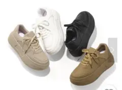 シンプル スニーカー 4色展開