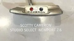 SCOTTY CAMERON STUDIOSELECT NEWPORT 2.6