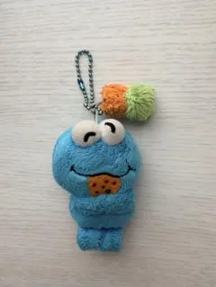 【⭐️値下げok】クッキーモンスター ぬいぐるみ キーホルダー マスコット