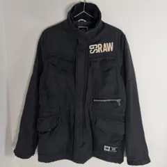 G-STAR RAW ミリタリージャケット ブラック Y2K テック