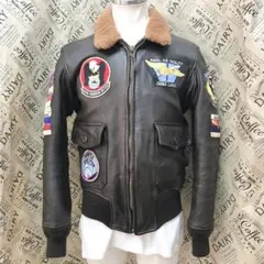 購入価格25万円【「トップガン」レザージャケットG-1】シリアルナンバー付き 購入価格25万円【「トップガン」レザージャケットG-1】シリアル