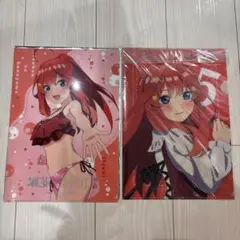 五等分の花嫁 中野五月 クリアファイル