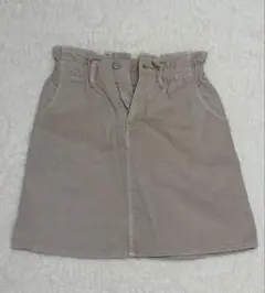 INGNI ベージュ ミニスカート ウエストゴム