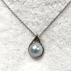 TASAKI 田崎真珠 マベパール ドロップモチーフネックレス 極美品