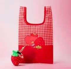 BT21 エコバッグ STRAWBERRY PARTY TATA