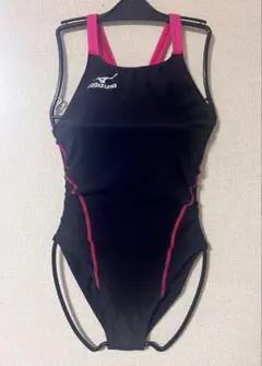 Mizuno 競泳水着エクサースーツMサイズ ブラック ピンク