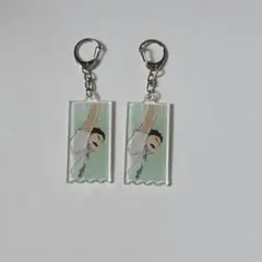 ハイキュー 10周年 ポップアップ マルイ アクリルキーホルダー 岩泉一