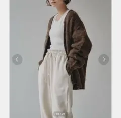 Brashed Vneck Cardigan 【TODAYFUL】のサムネイル
