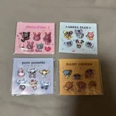 ナルミヤキャラクターズ　オリジナルぷっくりシール　全4種コンプリートセット