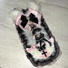 硬質ケース デコ 痛ロゼット トレカケース 痛バ 推し活 ピンク 黒 白 猫