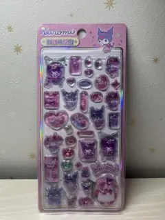 Kuromi 立体ステッカーセット